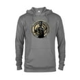 thumbnail image 1 of Marvel Black Panther: Wakanda Forever The Panther Lives - Pullover Hoodie for Adults - Customized-Graphite Heather, 1 of 5