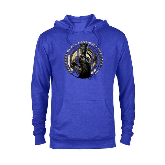 Marvel Black Panther: Wakanda Forever The Panther Lives - Pullover Hoodie for Adults - Customized-Royal
