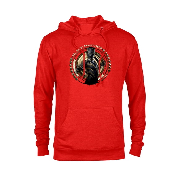 Marvel Black Panther: Wakanda Forever The Panther Lives - Pullover Hoodie for Adults - Customized-Red