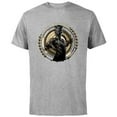 thumbnail image 1 of Marvel Black Panther: Wakanda Forever The Panther Lives - Short Sleeve Cotton T-Shirt for Adults - Customized-Athletic Heather, 1 of 5
