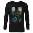 thumbnail image 1 of Marvel Black Panther: Wakanda Forever Two Worlds Reflection - Long Sleeve T-Shirt for Men - Customized-Black, 1 of 5