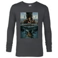 thumbnail image 1 of Marvel Black Panther: Wakanda Forever Two Worlds Reflection - Long Sleeve T-Shirt for Men - Customized-Charcoal Heather, 1 of 5