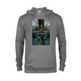 thumbnail image 1 of Marvel Black Panther: Wakanda Forever Two Worlds Reflection - Pullover Hoodie for Adults - Customized-Graphite Heather, 1 of 5