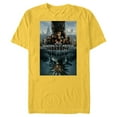 thumbnail image 1 of Marvel Black Panther: Wakanda Forever Two Worlds Reflection - Short Sleeve Blended T-Shirt for Adults - Customized-Yellow, 1 of 5