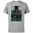 thumbnail image 1 of Marvel Black Panther: Wakanda Forever Two Worlds Reflection - Short Sleeve Cotton T-Shirt for Adults - Customized-Athletic Heather, 1 of 5