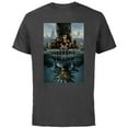 thumbnail image 1 of Marvel Black Panther: Wakanda Forever Two Worlds Reflection - Short Sleeve Cotton T-Shirt for Adults - Customized-Charcoal, 1 of 5