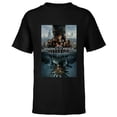 thumbnail image 1 of Marvel Black Panther: Wakanda Forever Two Worlds Reflection - Short Sleeve T-Shirt for Kids - Customized-Black, 1 of 5