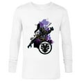 thumbnail image 1 of Marvel Black Panther Wakanda Tech Suit and Panther Mask Icon - Long Sleeve T-Shirt for Men - Customized-White, 1 of 5