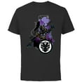 thumbnail image 1 of Marvel Black Panther Wakanda Tech Suit and Panther Mask Icon - Short Sleeve Cotton T-Shirt for Adults - Customized-Black, 1 of 5