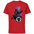 thumbnail image 1 of Marvel Black Panther Wakanda Tech Suit and Panther Mask Icon - Short Sleeve Cotton T-Shirt for Adults - Customized-Red, 1 of 5