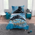 thumbnail image 1 of Marvel Black Panther Warrior King 4 Piece Toddler Bed Set, 1 of 9