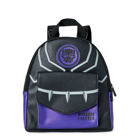 Marvel Black Panther Women's Mini Backpack Black Purple