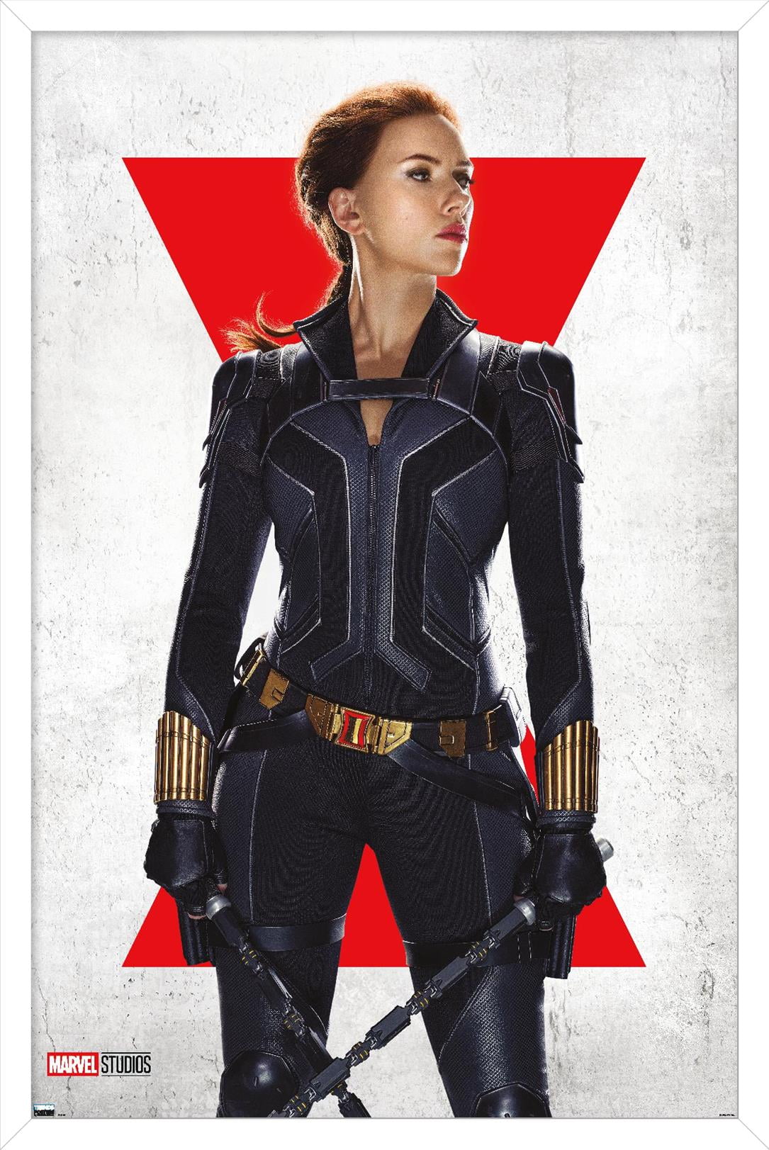 Marvel Black Widow - Black Widow One Sheet Wall Poster, 14.725" x 22.375", Framed