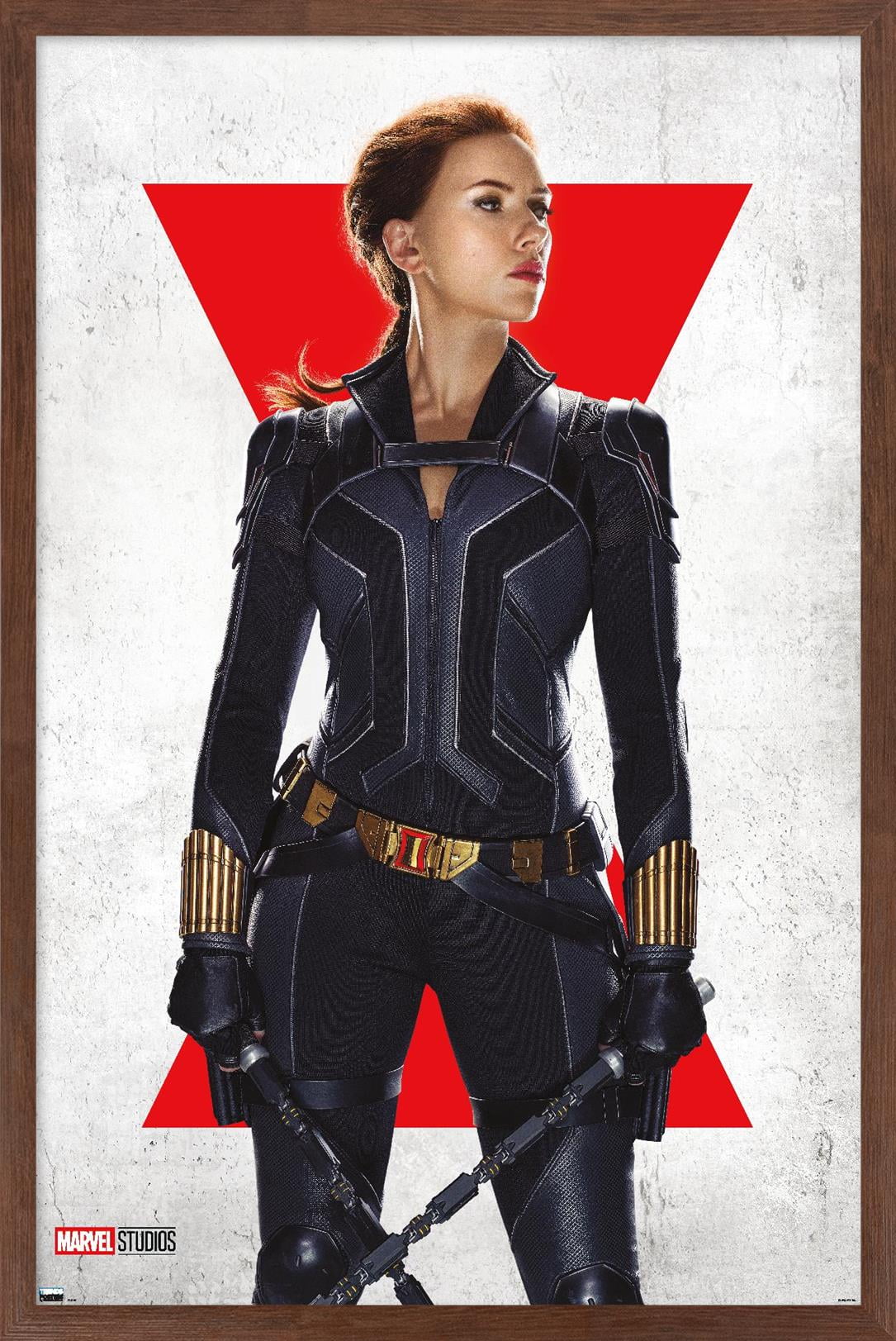 Marvel Black Widow - Black Widow One Sheet Wall Poster, 22.375" x 34", Framed