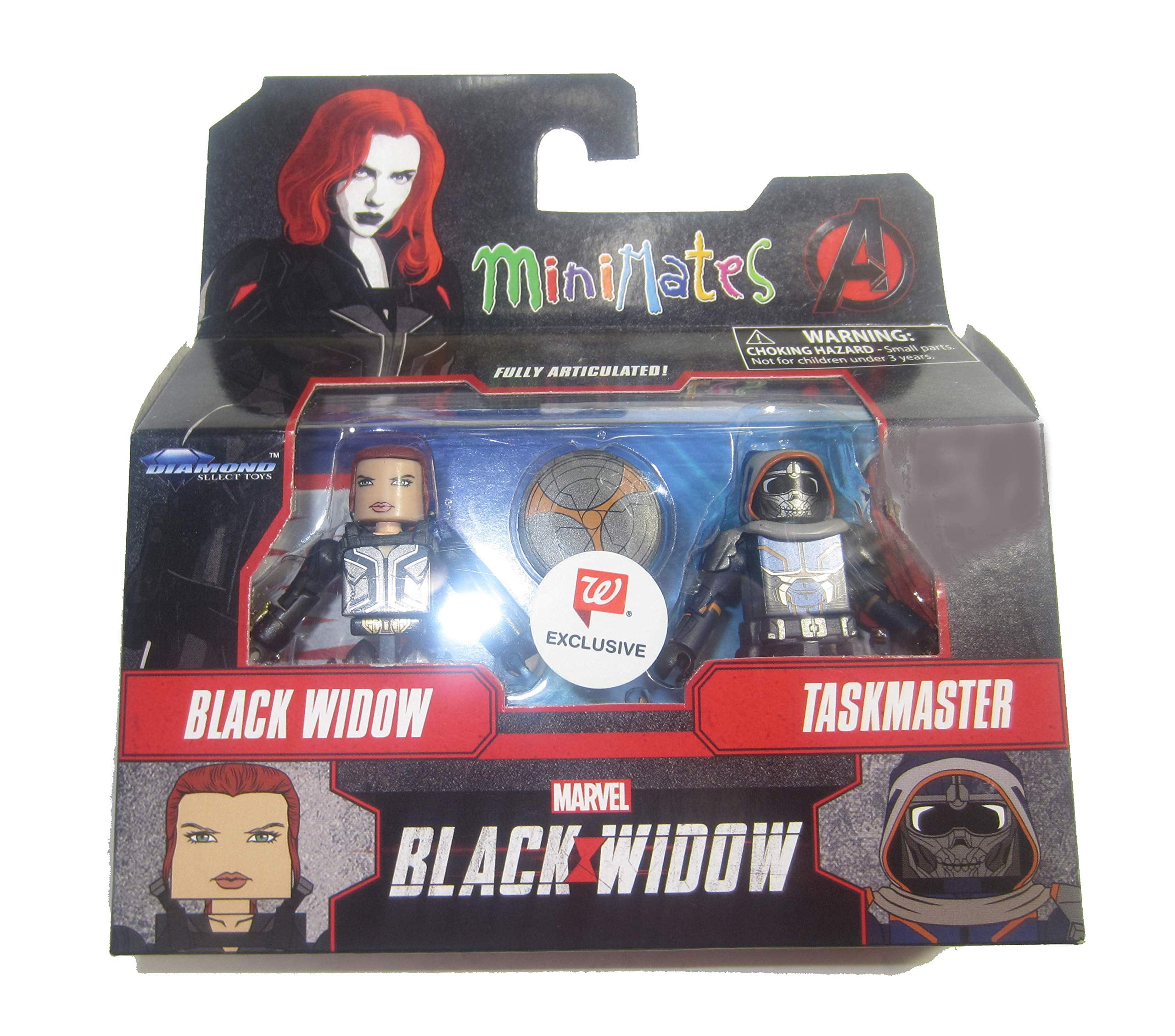Marvel Black Widow Black Widow & Taskmaster Minimates Action