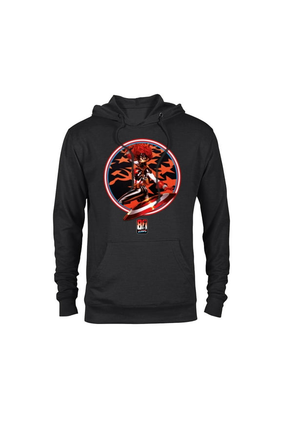 Black Widow Captain America 80th Anniversary Covers Standard - Pullover Hoodie for Adults – Customized-Black