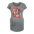 thumbnail image 1 of Marvel - Black Widow Grid - Maternity Scoop Neck Graphic T-Shirt, 1 of 5