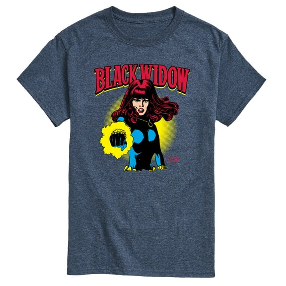 Marvel - Black Widow Logo - Men's Short Sleeve Graphic T-Shirt