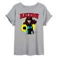thumbnail image 1 of Marvel - Black Widow Logo - Women's Oversized Graphic T-Shirt, 1 of 5