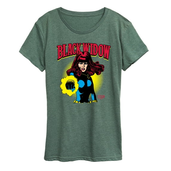 Marvel - Black Widow Logo - Women's Short Sleeve Graphic T-Shirt
