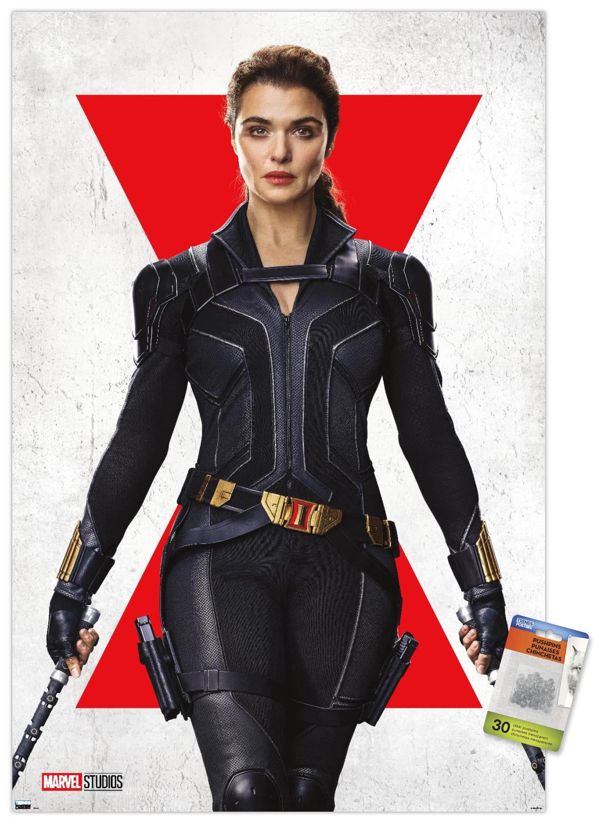 Marvel Black Widow - Melina One Sheet Wall Poster with Pushpins, 22.375" x 34"