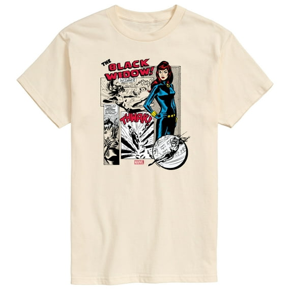 Marvel - Black Widow Panels - Men's Short Sleeve Graphic T-Shirt