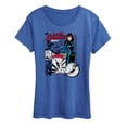 thumbnail image 1 of Marvel - Black Widow Panels - Women's Short Sleeve Graphic T-Shirt, 1 of 5