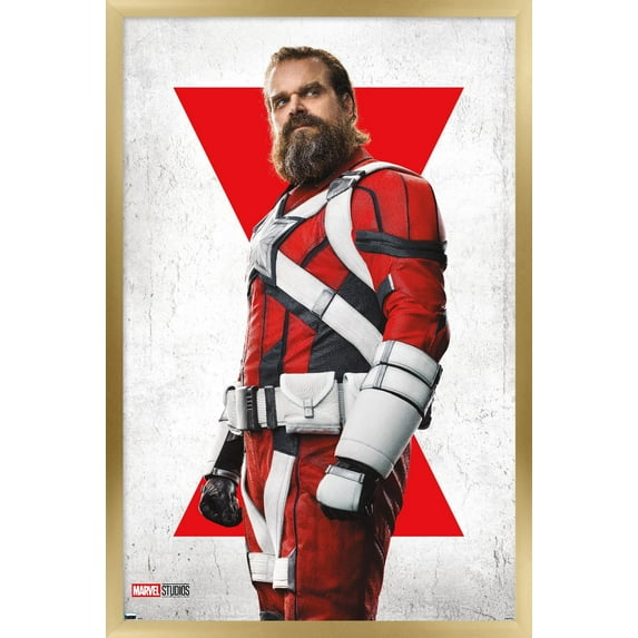 Marvel Black Widow - Red Guardian One Sheet Wall Poster, 22.375" x 34", Framed