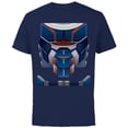 thumbnail image 1 of Marvel Black Widow Taskmaster Halloween Costume - Short Sleeve Cotton T-Shirt for Adults - Customized-Navy, 1 of 5