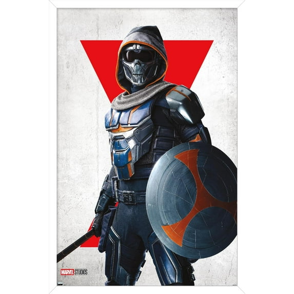 Marvel Black Widow - Taskmaster One Sheet Wall Poster, 14.725" x 22.375", Framed