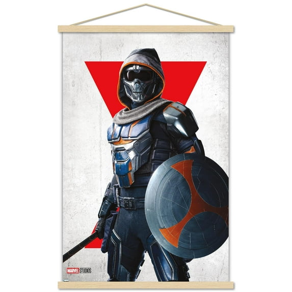 Marvel Black Widow - Taskmaster One Sheet Wall Poster with Wooden Magnetic Frame, 22.375" x 34"