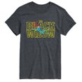 thumbnail image 1 of Marvel - Black Widow Type - Men's Short Sleeve Graphic T-Shirt, 1 of 5