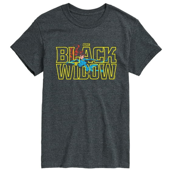 Marvel - Black Widow Type - Men's Short Sleeve Graphic T-Shirt