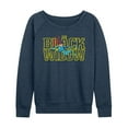 thumbnail image 1 of Marvel - Black Widow Type - Women's French Terry Pullover Sweatshirt, 1 of 5