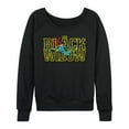 thumbnail image 1 of Marvel - Black Widow Type - Women's French Terry Pullover Sweatshirt, 1 of 5
