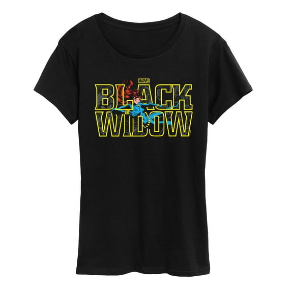 Marvel - Black Widow Type - Women's Short Sleeve Graphic T-Shirt