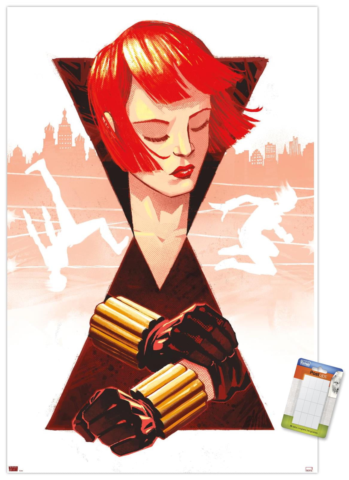 Marvel - Black Widow by Dan Thompson Wall Poster, 22.375" x 34"