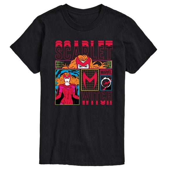 Marvel - Blacklight Scarlet Witch - Men's Short Sleeve Graphic T-Shirt