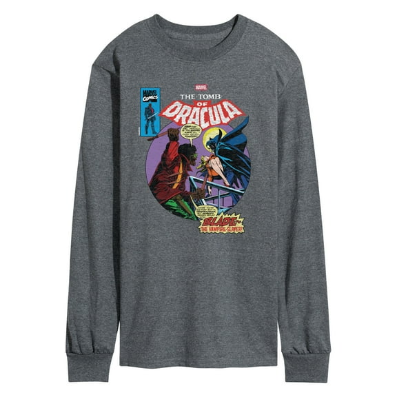 Marvel - Blade Cover - Men's Long Sleeve Graphic T-Shirt