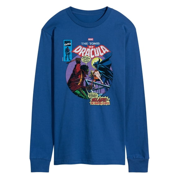 Marvel - Blade Cover - Men's Long Sleeve Graphic T-Shirt