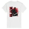 thumbnail image 1 of Marvel - Blade With Logo - Men's Short Sleeve Graphic T-Shirt, 1 of 5