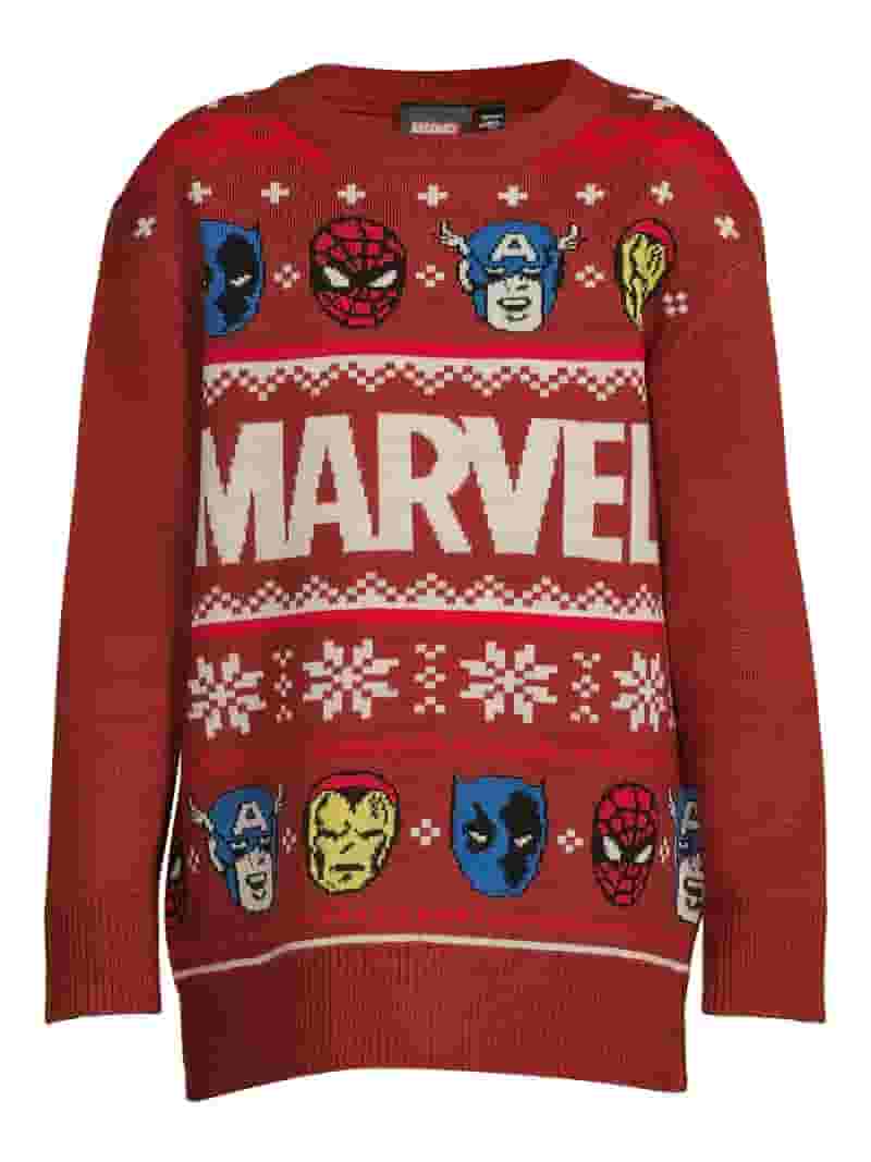 Hooktab Marvel Ugly Sweater Black Panther Christmas Sweater Online