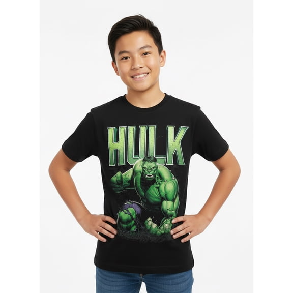 Marvel, Boys' & Big Boys' Graphic T-Shirt, Stone Hulk, Sizes 4-18