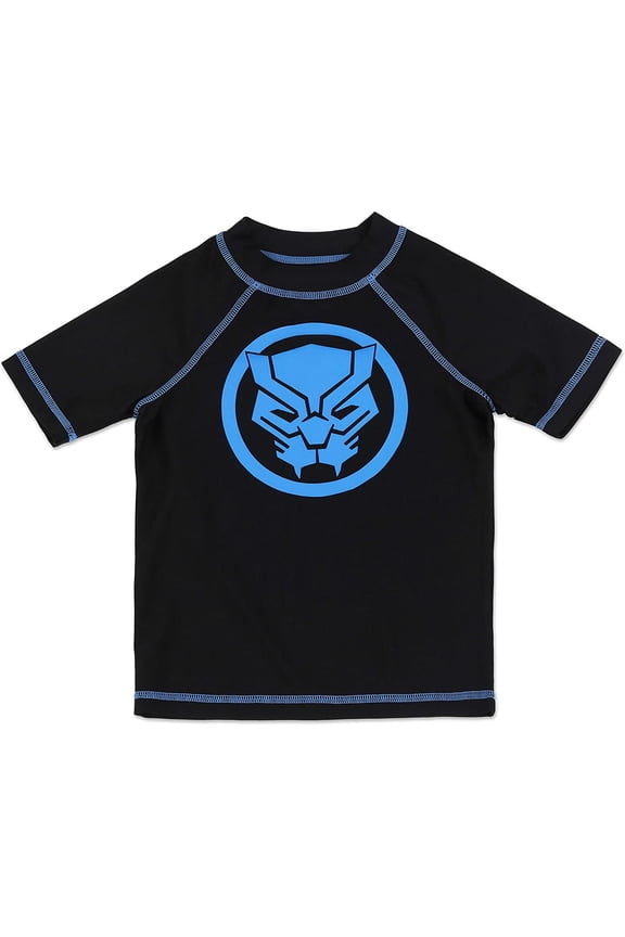 Boys' Black Panther Rash Guard (Little Boys)