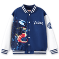thumbnail image 1 of Marvel Boys Bomber Jackets Venom Blue Varsity Lightweight Sweatshirts Gift Fall Spring School 11-12Y, 1 of 12