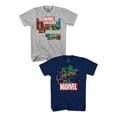 thumbnail image 1 of Marvel Boys Characters Periodic Table Graphic T-Shirt 2-Pack, Sizes 4-18, 1 of 3