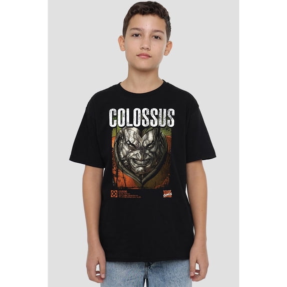 Marvel Boys/Girls X-Men Colossus Infographic T-Shirt
