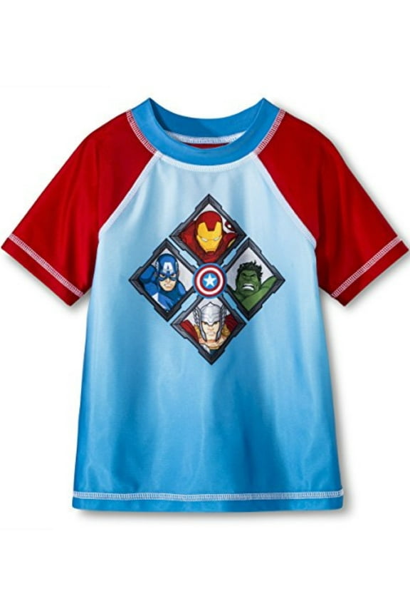 Boys' The Avengers Rash Guard (Toddler Boys)