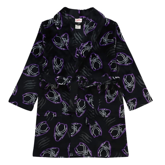 Marvel Boys' The Avengers Spider-Man Bathrobe, Panther King, 6