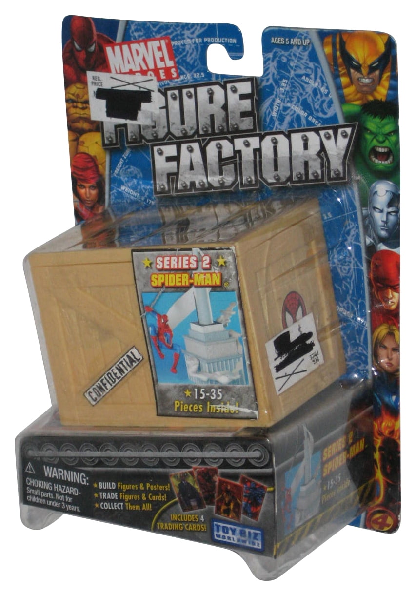 Marvel Build Figure Factory (2005) Toy Biz Series 2 SpiderMan with